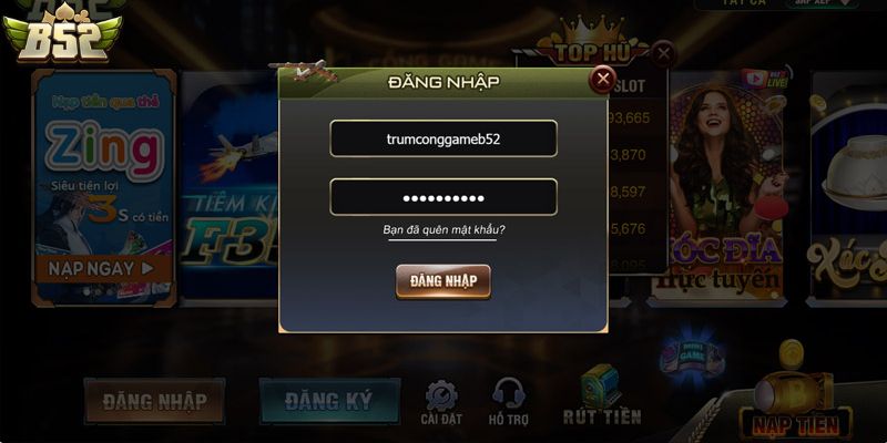 Những điều cần lưu ý khi tham gia đăng nhập vào B52club
